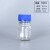 加厚玻璃GL45蓝盖试剂瓶密封化学实验瓶耐腐蚀样品瓶红盖四氟垫瓶 透明1000ml红盖+四氟垫
