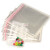 定制适用塑料袋子自粘袋长条形小号透明包装袋BL袋5丝收纳袋 100 00453BL5丝9*16(13+3)200个