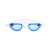 李宁泳镜男女防水防雾高清平光专业游泳眼镜泳帽套装潜水装备 ASJU063-4亮空蓝/白色