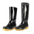 久瑞 JZH010 户外防滑雨靴 建筑工地防水雨鞋 黑色高筒 42 