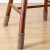 仙逸格 桌椅脚套 椅子脚垫 椅子脚套凳子脚垫 椅子腿保护套凳脚垫家具桌脚套椅子腿套桌脚垫 咖啡色(4只装)高11cm 适合直径2.0-4.5cm