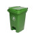 四色分类60L脚踏垃圾桶户外垃圾桶环卫大容量商用脚踩垃圾箱 60L加厚脚踏桶蓝色