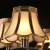 奥灯美式吊灯全铜别墅客厅创意黑擦金灯具复古餐厅卧室书房LED灯H101 6头黑擦金铜灯菱形花边罩