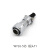 威浦WEIPU防水航空插头插座 WY16-2-3-4-5-7-9-10芯 TI/ZM后螺母 WY16-5芯 插头TI