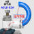型节流阀气动气管调速阀ASL4-01/6-M5/8-02/10/12-04接头 ASL4-M5A