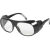 电焊工防护眼镜专用护目镜烧焊防飞溅防风沙高清玻璃眼镜工业冲击 灰色眼镜 【10个】