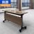 京酷KINKOCCL折叠培训工作台可移动双人办公桌会议桌拼接桌1.4M