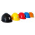 双安 ABS安全帽 带灯插款 防砸抗冲击安全帽 工程建筑施工帽 红色