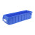 和崟 HZ-F4109B 蓝色分隔式零件盒 多功能分格箱塑料周转箱收纳盒五金分类盒元件盒