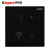 罗格朗 逸景系列碳素黑电镀边 86型面板墙壁插座 无线WIFI面板K8/WIFIV2-C（定制）