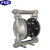 FGO 气动隔膜泵 QBY-20PF 不锈钢+特氟龙膜片 DN20 流量3m³/h