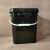 方桶7升10升塑料包装桶水桶加厚有盖粉剂粉末桶全新PP料熟 方桶10升10公斤黑色有盖
