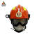 优普泰 消防头盔抢险救援头盔带护目镜带灯架消防员安全帽 TJ001