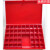 射线探伤铅字盒无损检测塑料收纳字母数字整理铅字码加强NDT工业 红色加厚加强（单个）