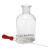 玻璃滴瓶 滴瓶头吸管分装精油瓶透明 化学实验室用小滴管带乳胶帽 透明【250mL】