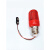 9V无线带电池LED红色球泡灯 神台供泡 红灯笼灯泡 9V电池(可用72小时) 5  红