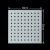 智星缘（ZHIXINGYUAN）pp塑料冲孔板镂空打孔洞洞板硬板过滤床板定制加工pvc盖板垫板 3mm厚丨30*30厘米