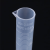 塑料量筒带刻度加厚PP料 实验用品实验器材l250ml500ml教学仪器 50ml 塑料量筒
