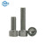 金固牢 KClj-15 304不锈钢圆柱头内六角螺丝 DIN912滚花杯头 M12*40（50个）