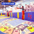 劲踏篮球场地胶室内乒乓球馆运动地板定制pvc塑胶羽毛球场地胶垫 水晶沙5.0