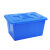 塑料水箱长方形储水箱子养殖塑料桶收纳胶箱家庭用周转箱 90升-加厚白色】670*450*355mm