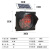 太阳能警示灯爆闪灯闪光强光LED双面红蓝施工导向牌交通信号灯 红慢灯(300型)