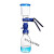 适配GL45丝口瓶装置 蓝盖瓶溶剂器微孔滤膜器 GL45高硼硅试剂瓶100ml