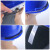配安全帽式电焊面罩防飞溅冲击切割防烤脸护脸面具头盔安全帽子 支架+茶屏+蓝安全帽