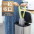 自动收口分类垃圾袋特大垃圾桶专用厨房抽绳式塑料袋 中号十卷4550适用612升共150 加厚