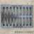 维诺亚球墨铸铁井盖排水沟盖板单篦雨污厨房下水道格栅雨水篦子地沟盖板 300*500*40-D400