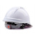邦斯拓安全帽工地 V型透气新国标ABS 电力施工防砸头盔 V型透气款-白色 均码 现货