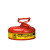 杰斯瑞特（JUSTRITE）7110100Z 4升红色钢制安全罐