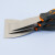 赫思迪格 JG-195 油灰刀 碳钢加厚铲刀刮刀腻子刀 清洁刮刀刮墙填缝抹灰腻子刀 3寸