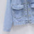 YZYO秋冬季女大学生大衣女生穿的短外套牛仔外套女春秋季新款潮2023韩 浅蓝色 （8803款） S
