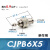 微型单动MPE8/12针型外螺纹单作用迷你小气缸CJPB4x5/6x10-15-20B CJPB6-5单动