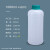 化科 实验室用塑料瓶 HDPE塑料瓶 半透明1000ml圆瓶，10个