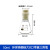 高硼硅锥形瓶带塞大口500ml配三角瓶硅胶塞子实验室 直口50ml+塞21-25mm 环球