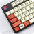 艾石头Fe87/104彩光机械键盘PBT彩色键帽版红白机马里奥 87键黑色无光 茶轴 标配
