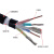 国超电缆WDZAN-YJY-0.6/1KV-4*2.5低烟无卤耐火A级阻燃铜芯环保4芯电力电缆1米