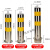 加厚不锈钢防撞柱钢管警示柱固定隔离柱可拆卸路桩立柱停车位地桩工业品 114直径55高不锈钢固定+配件