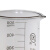 华鸥 1102 高型烧杯 耐高温高型玻璃烧杯大小刻度量杯 实验室玻璃器皿 50ml