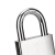 苏识 STY660 短梁304不锈钢叶片锁挂锁 （计价单位：个）银色