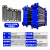定制适用板式换热器304316不锈钢钛材定制可拆卸工业供暖蒸汽交换 2平方换热面积（加强防腐板