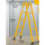 加厚2米关节梯子直马两用梯工程梯攀爬扶梯钢管防滑人字梯具定制 加宽加厚 2.0米关节梯
