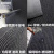 铸固 双条纹复合地垫 防滑吸水耐磨商场门厅多功能PVC底地垫 灰色40*60CM四周带包边