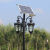定制太阳能户外灯防水led路灯景观灯院子花园灯别墅新农村家用 2.3米双头太阳能