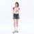 杜赫MAMR 美式棒球文化印花短袖T恤白红撞色半袖打底衫修身上衣 白红 M