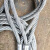 尚留鑫 镀锌压制钢丝绳无油双扣钢丝绳起重吊索具钢绳 直径12mm 6米 