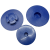 PE塑料法兰盖通用型宽边法兰保护盖阀门封盖密封盖堵盖堵头法兰盖 DN15（1个）蓝色