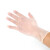 塞莫诗 一次性手套乳胶丁腈便携装 防水防油污清洁卫生多用途 透明【轻薄PVC】BV901 大号L